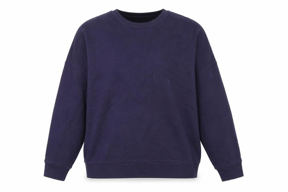 Unisex Adults UK Size XL Monki Blue Pullover Sweatshirt