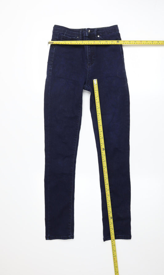 Womens UK Size 8 Gallery Slim Fit Skinny Blue Jeans
