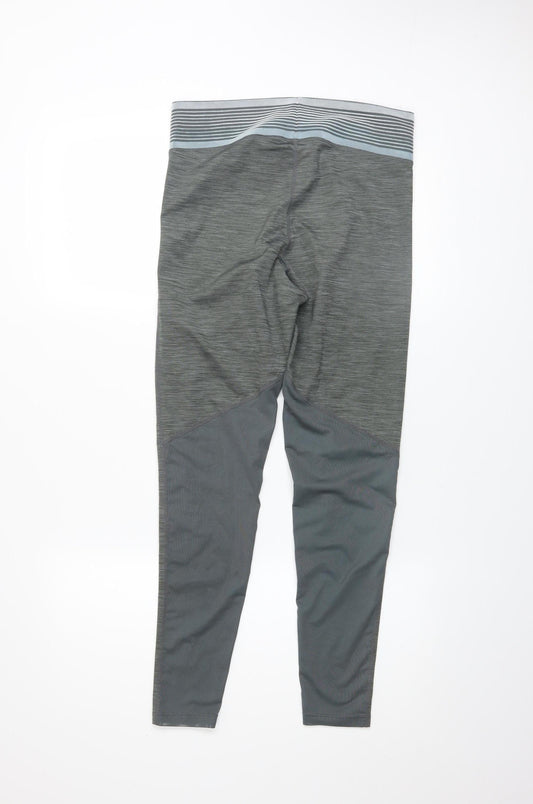 Womens UK Size L Nike Athletic Fit Leggings Grey Leggings