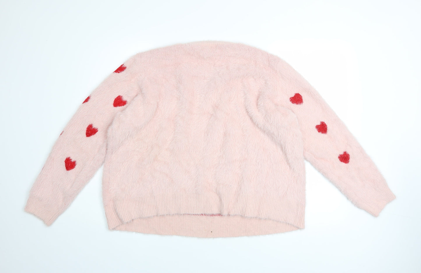 Womens UK Size 20 New Look Pink Pullover Jumper