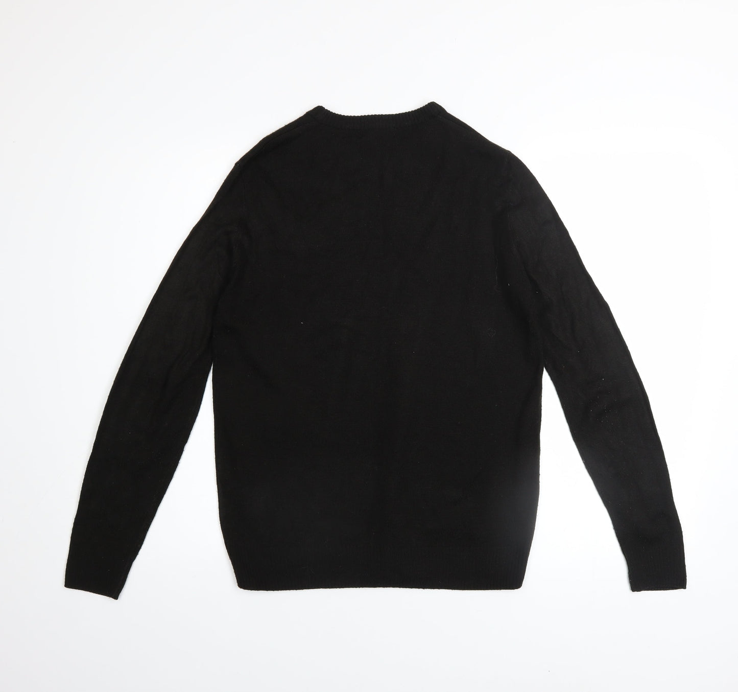 Boys UK Size 12-14 Years H&M Black Pullover Jumper