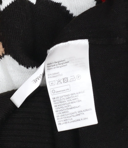 Boys UK Size 12-14 Years H&M Black Pullover Jumper