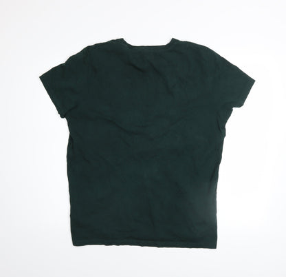 Mens UK Size L JACK & JONES Green  T-Shirt