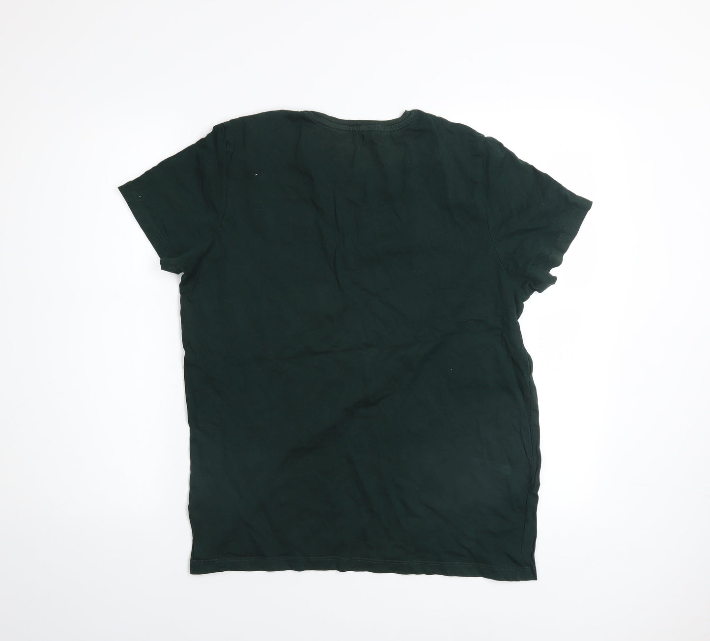 Mens UK Size L JACK & JONES Green  T-Shirt