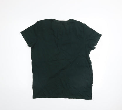 Mens UK Size L JACK & JONES Green  T-Shirt