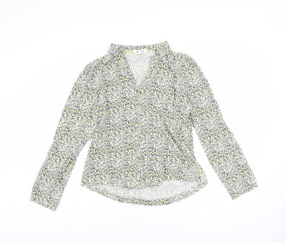 Womens UK Size 12 White Stuff Multicoloured Wrap Blouse