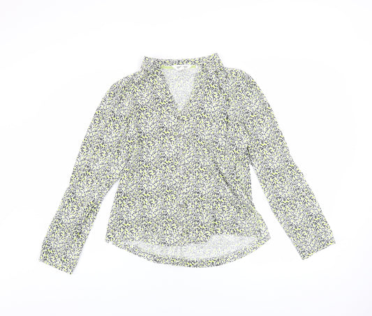 Womens UK Size 12 White Stuff Multicoloured Wrap Blouse
