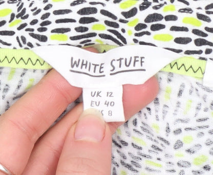 Womens UK Size 12 White Stuff Multicoloured Wrap Blouse