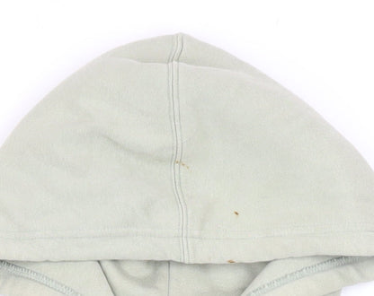Womens UK Size S Bershka Green Full Zip Hoodie