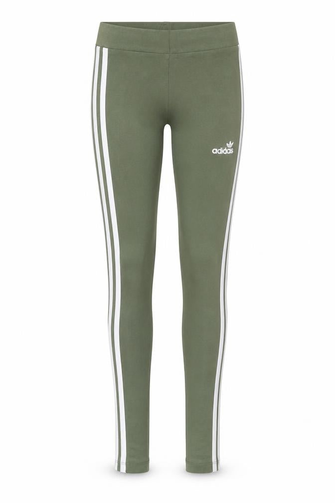 Womens UK Size 4 adidas  Leggings Green Leggings