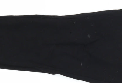 Womens UK Size S VERO MODA Slim Fit BusinessCasualWorkwear Black Trousers