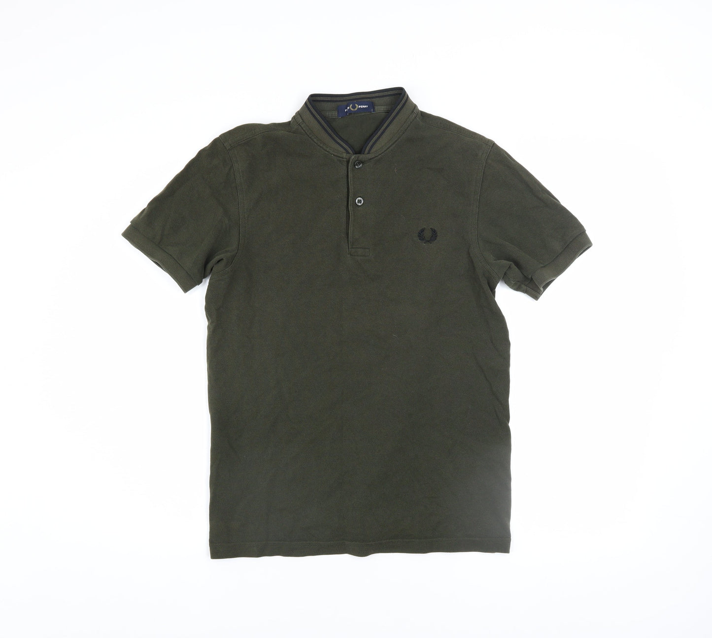 Mens UK Size S Fred Perry 100% Cotton Polo Shirt