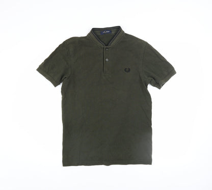 Mens UK Size S Fred Perry 100% Cotton Polo Shirt