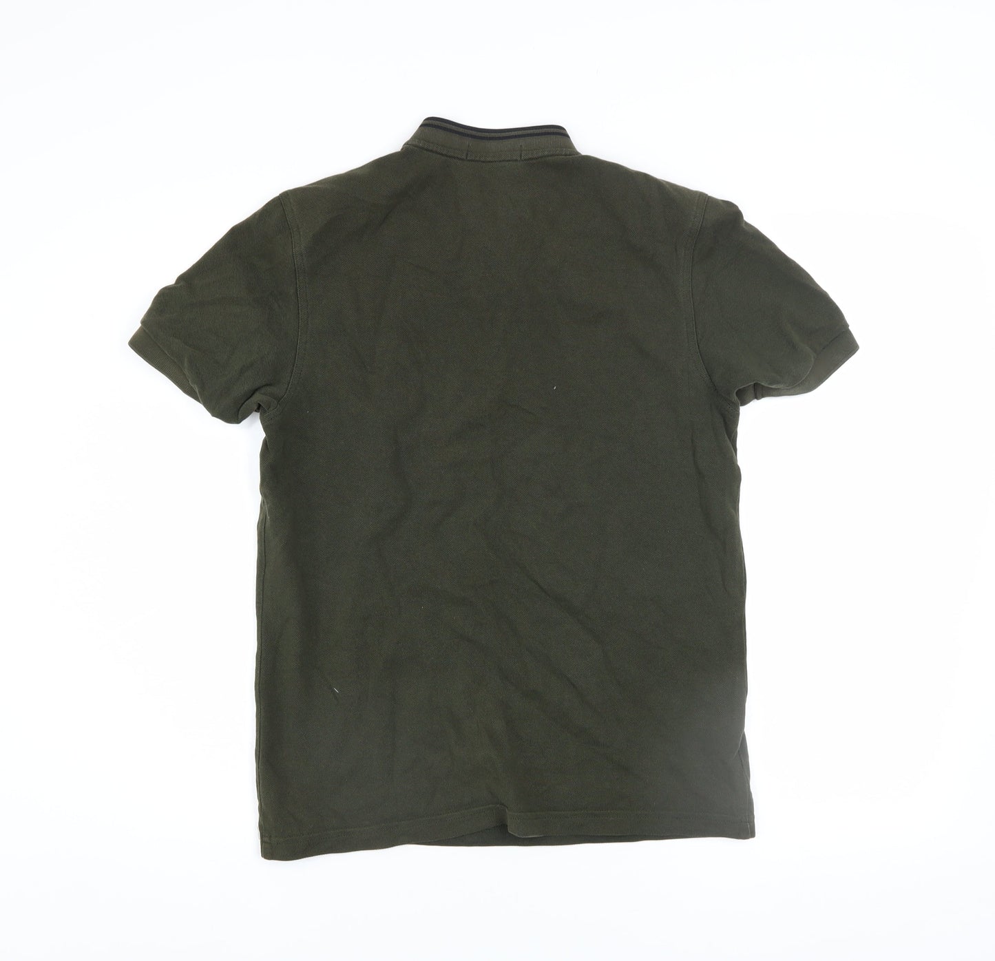 Mens UK Size S Fred Perry 100% Cotton Polo Shirt