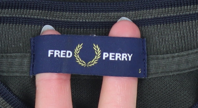 Mens UK Size S Fred Perry 100% Cotton Polo Shirt