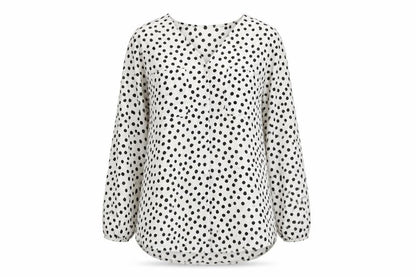 Womens UK Size 8 Divided White Basic Blouse