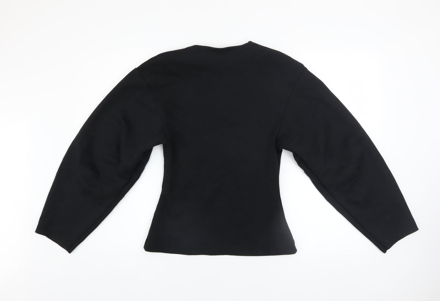 Womens UK Size 12 Zara Black Pullover Sweatshirt