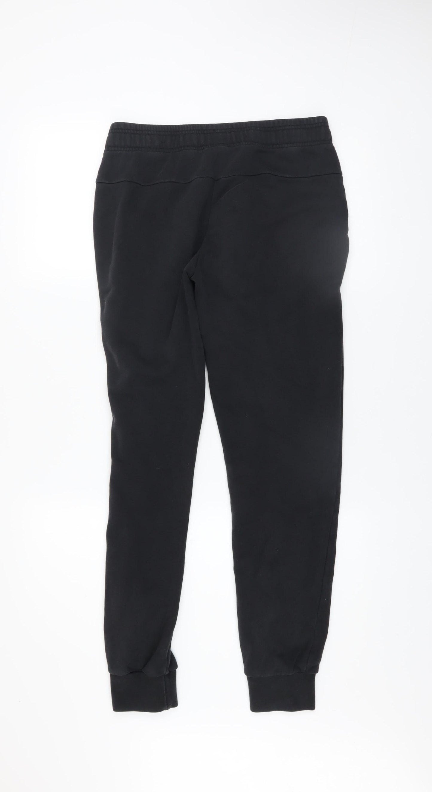 Mens UK Size S adidas Regular Fit Jogger Black Trousers