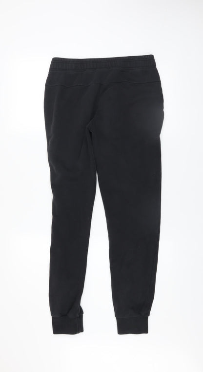 Mens UK Size S adidas Regular Fit Jogger Black Trousers