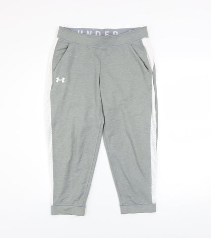 Mens UK Size S Under armour Slim Fit Jogger Grey Trousers