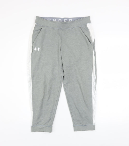 Mens UK Size S Under armour Slim Fit Jogger Grey Trousers