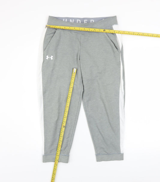 Mens UK Size S Under armour Slim Fit Jogger Grey Trousers