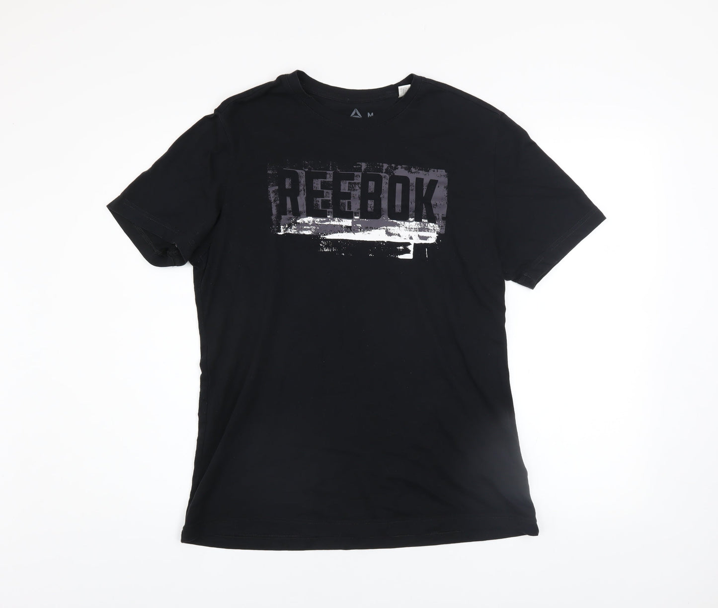 Mens UK Size M Reebok Black  T-Shirt