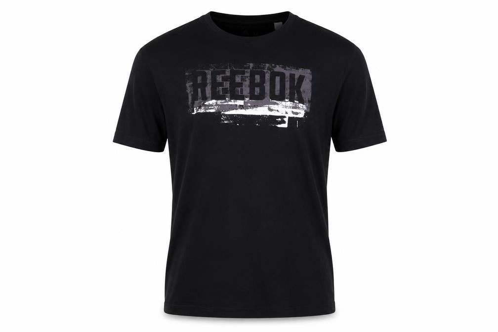 Mens UK Size M Reebok Black  T-Shirt