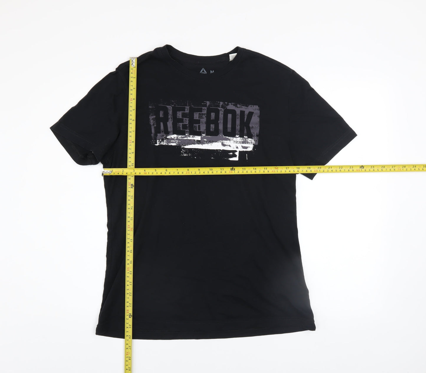 Mens UK Size M Reebok Black  T-Shirt
