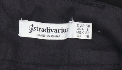 Womens UK Size 10 Stradivarius Straight & Pencil Twill Skirt