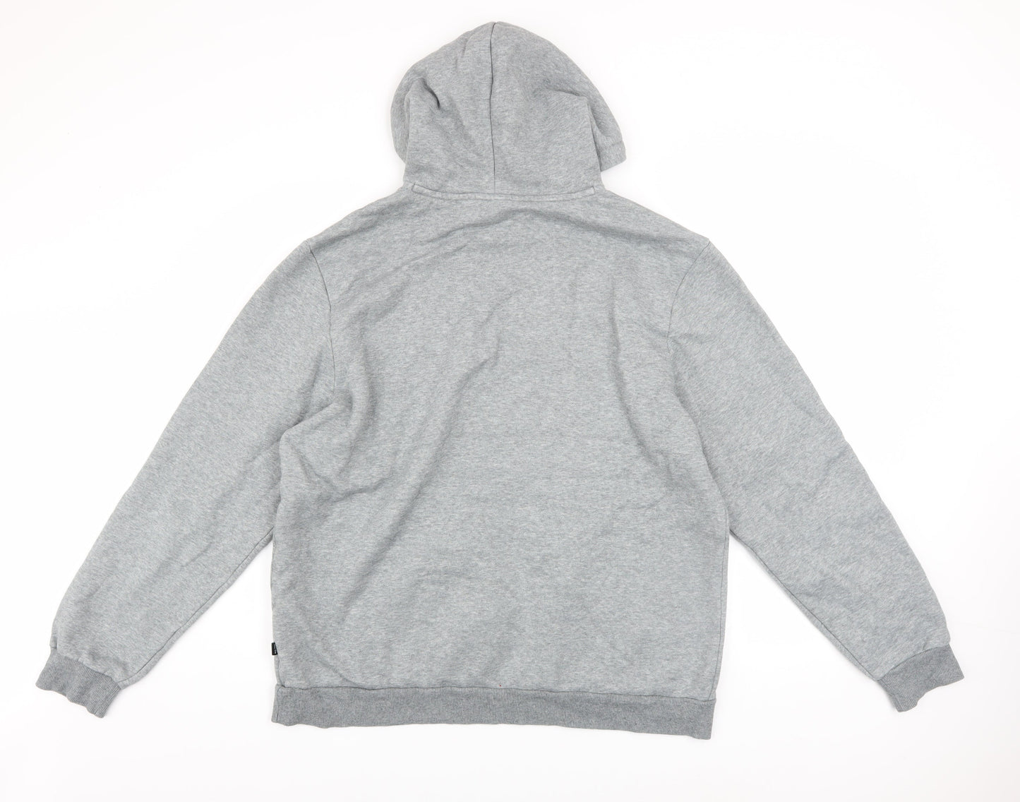 Mens UK Size XL PUMA Grey Pullover Hoodie