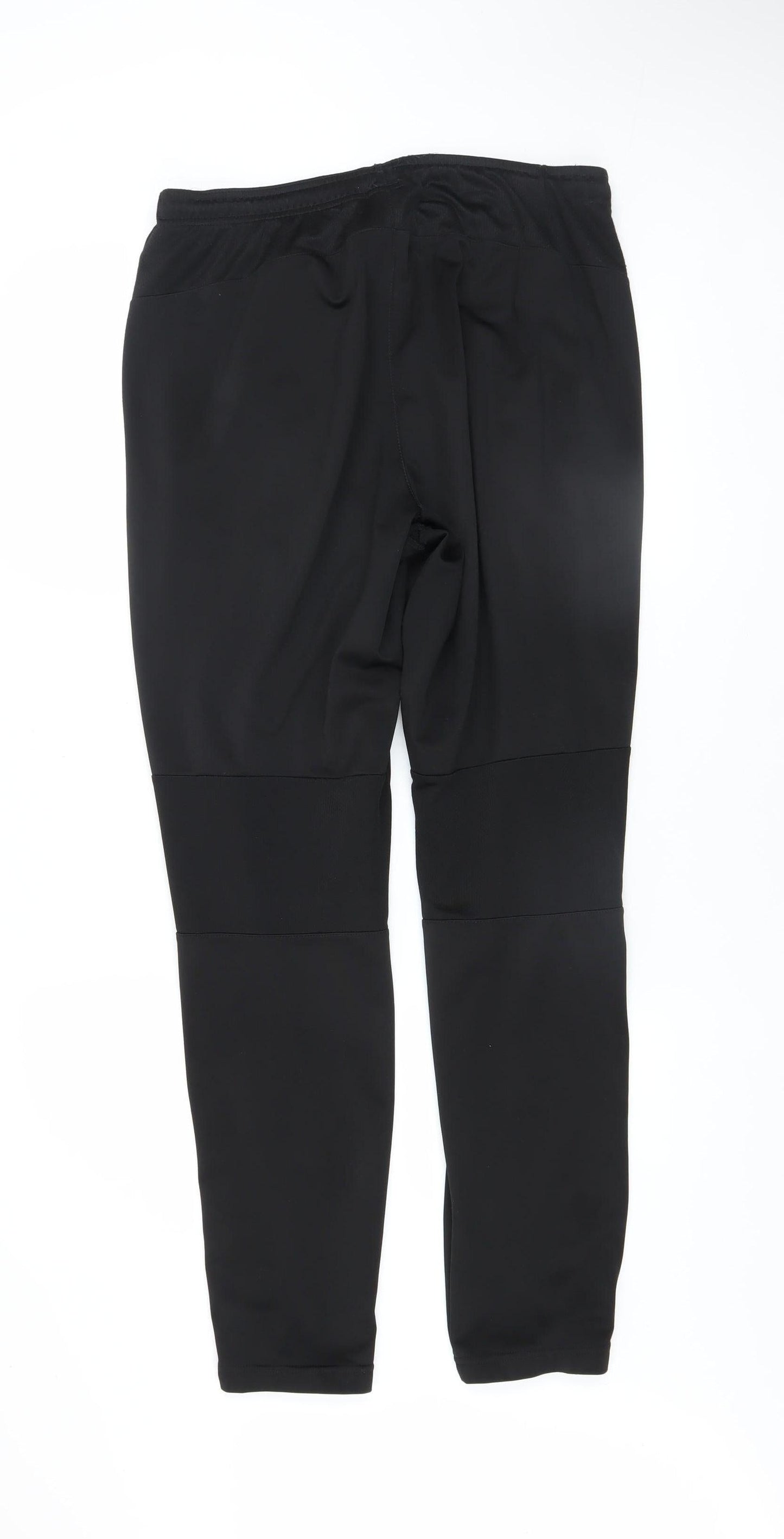 Mens UK Size L PUMA Regular Fit Track Pants Black Trousers