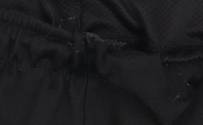 Mens UK Size L PUMA Regular Fit Track Pants Black Trousers