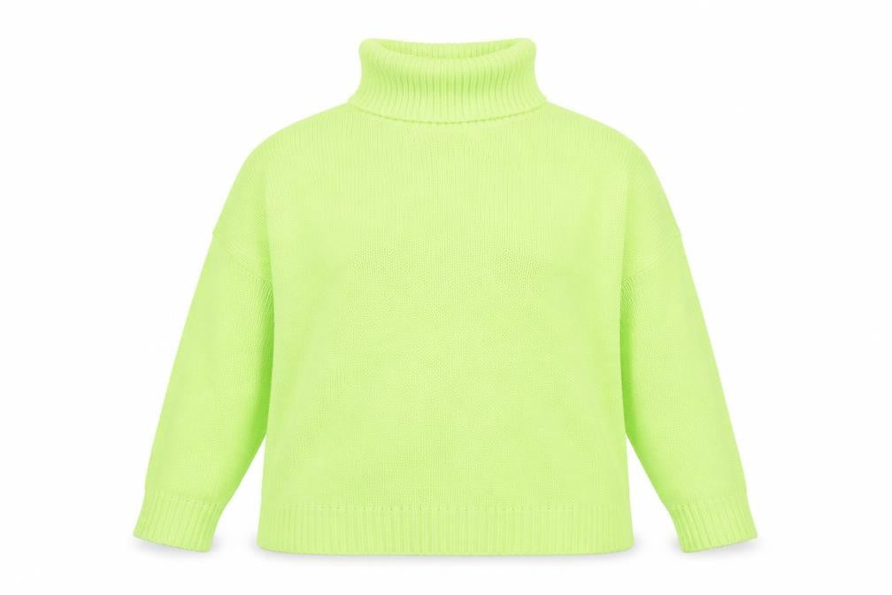 Womens UK Size M PRETTYLITTLETHING Green Pullover Jumper