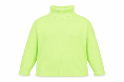 Womens UK Size M PRETTYLITTLETHING Green Pullover Jumper