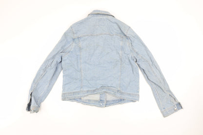 Womens UK Size 16 Very Blue Basic Jacket