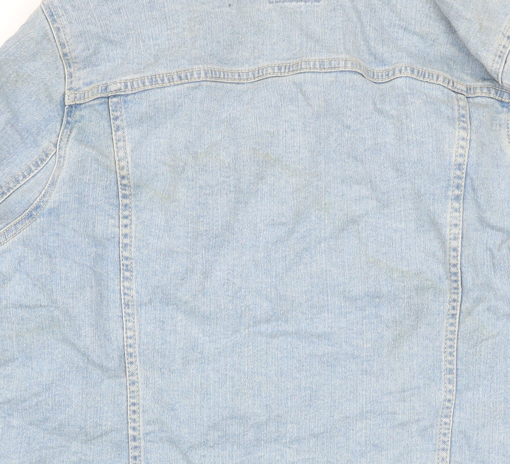 Womens UK Size 16 Very Blue Basic Jacket