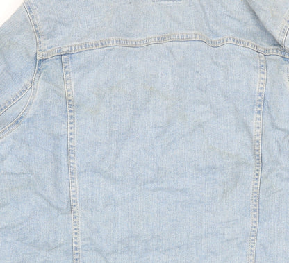 Womens UK Size 16 Very Blue Basic Jacket