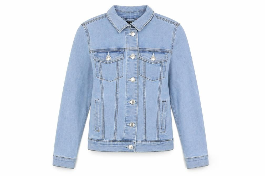 Womens UK Size XS VERO MODA Blue Basic Jacket