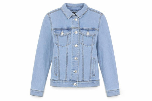 Womens UK Size XS VERO MODA Blue Basic Jacket