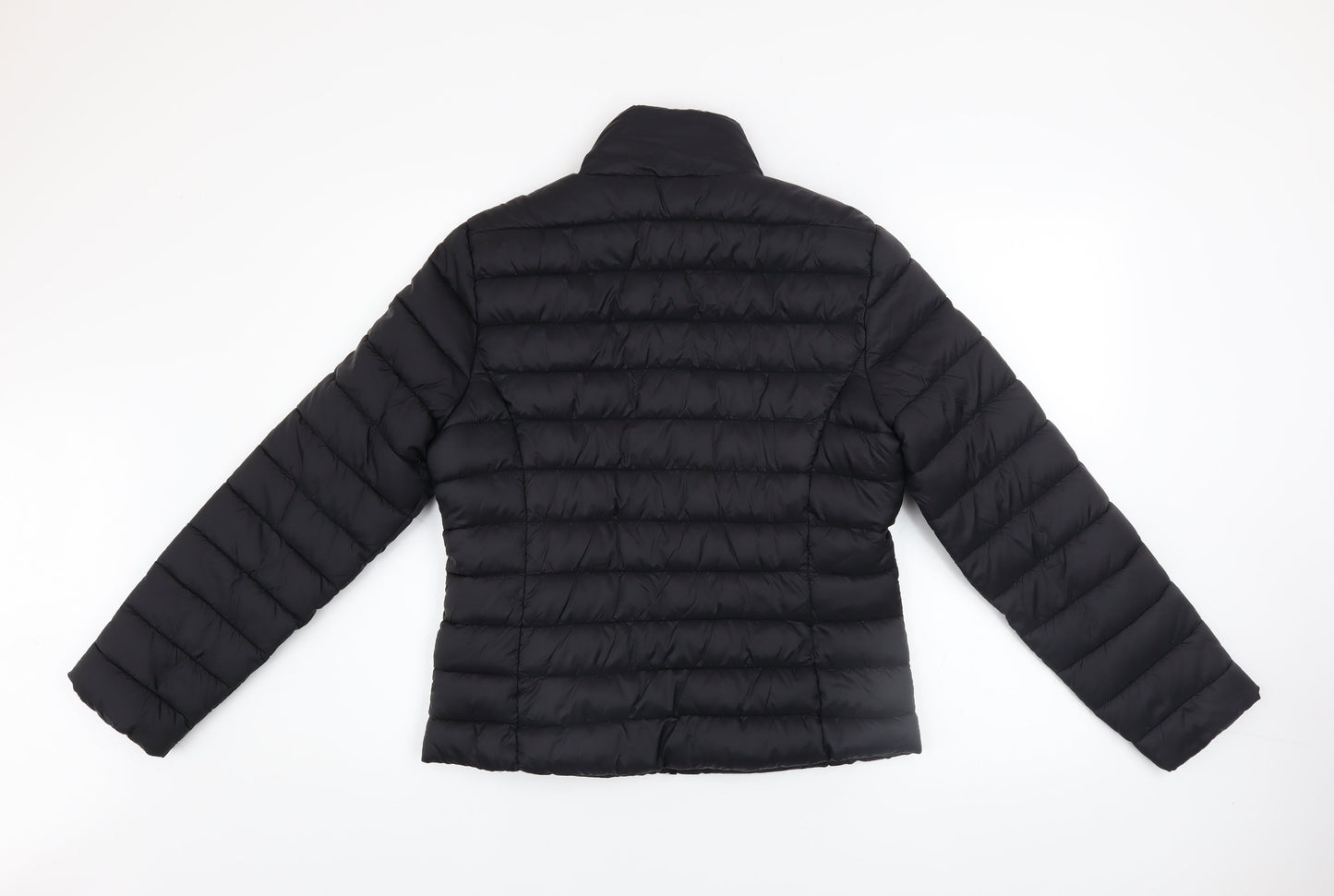 Womens UK Size S Primark Black Puffer Jacket