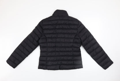 Womens UK Size S Primark Black Puffer Jacket