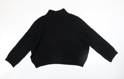 Womens UK Size XS French Connection Black Pullover Jumper