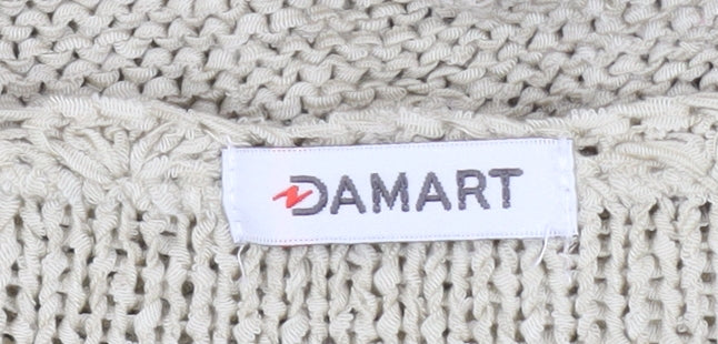 Womens UK Size 18/20 Damart Beige Basic Blouse