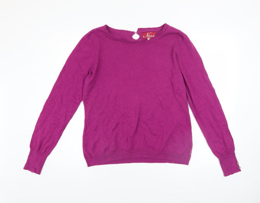 Womens UK Size XL Ness Pink Pullover Jumper