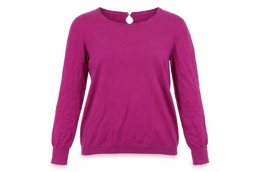 Womens UK Size XL Ness Pink Pullover Jumper