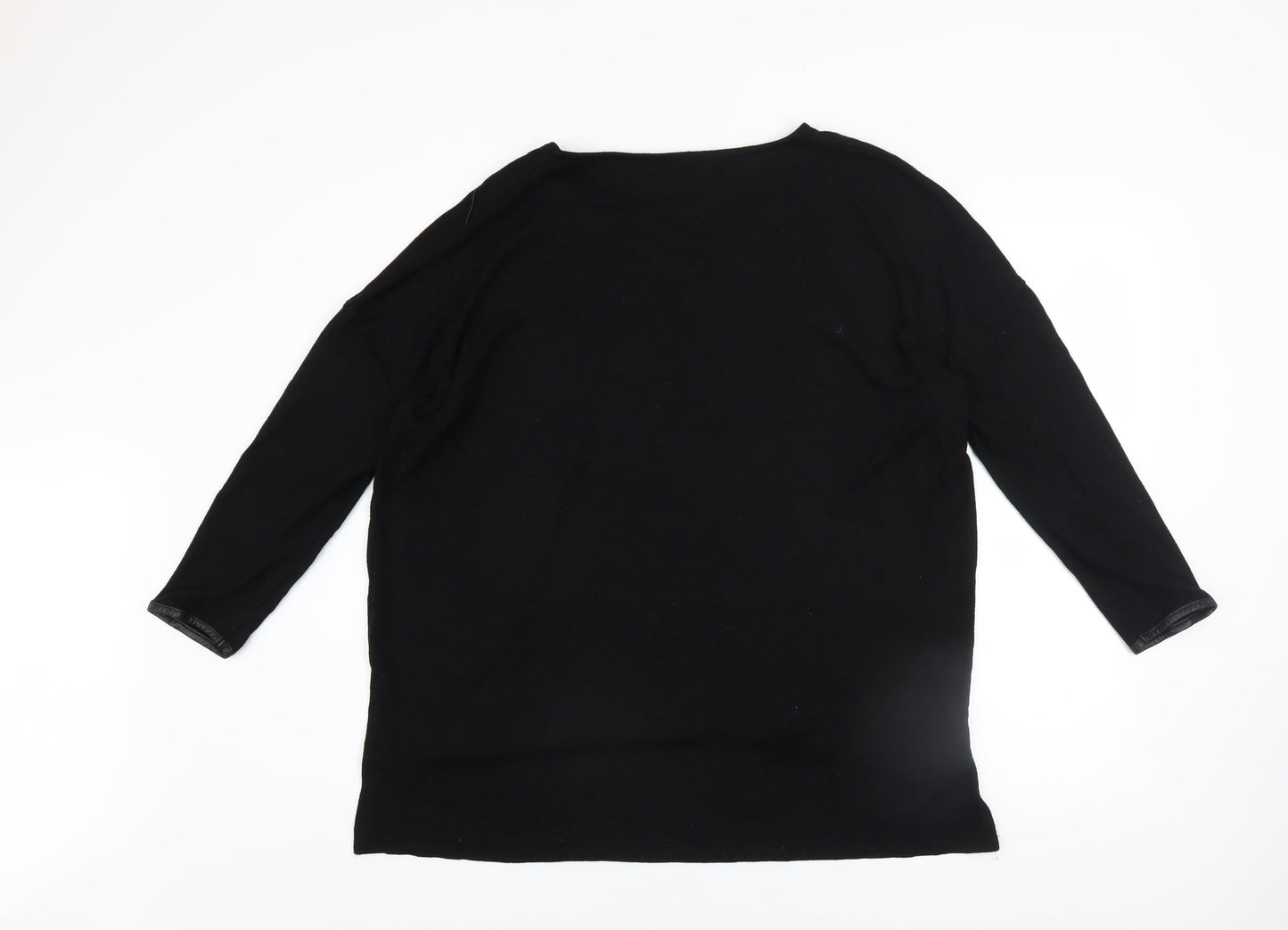 Womens UK Size M Zara Black Pullover Jumper