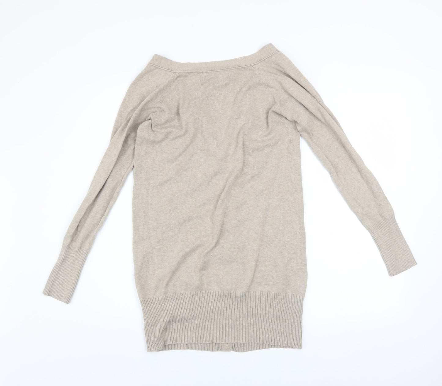 Mens UK Size S Zara Beige Cardigan Jumper