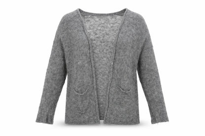 Womens UK Size M H&M Grey Cardigan Jumper