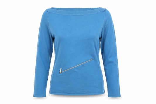 Womens UK Size 12 Karen Millen Blue Pullover Jumper